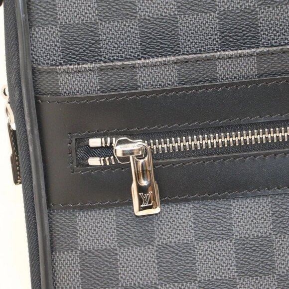 LOUIS VUITTON Pegase Legere 55 Business Graphite Carryon w/ Garment Bag + Cover - Picture 6 of 16